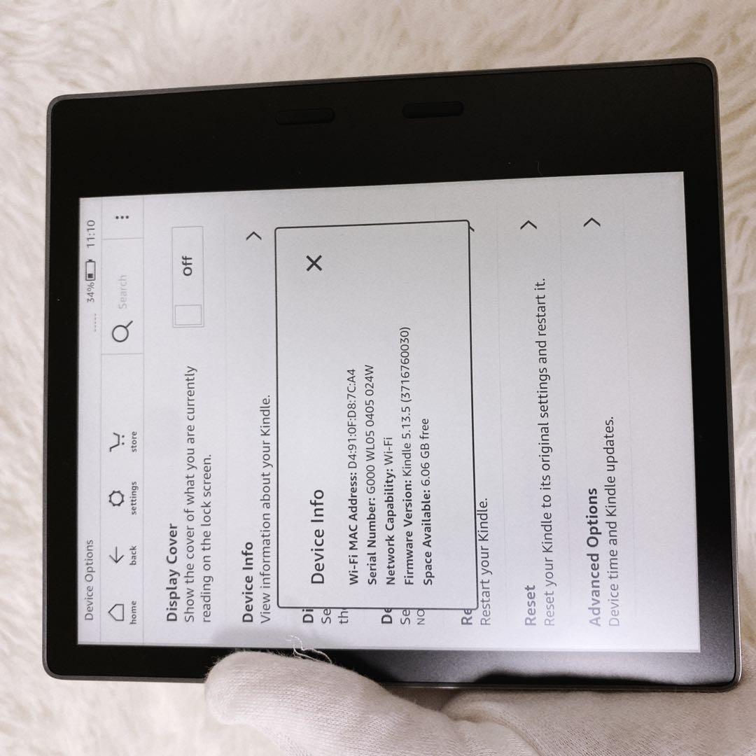 Kindle Oasis 第10世代 色調調整ライト wifi 8GB