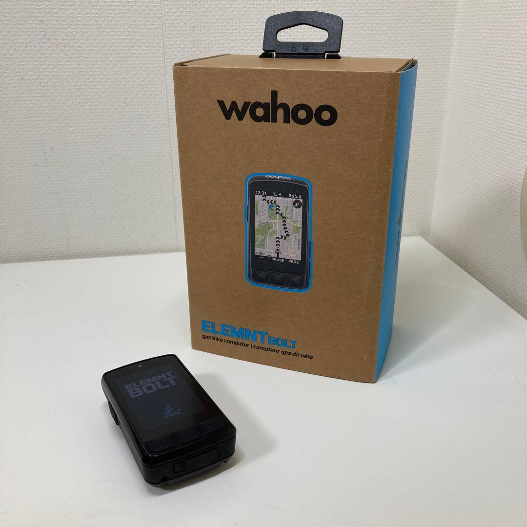 【美品】wahoo ELEMENT BOLT 3 (WFCC9)