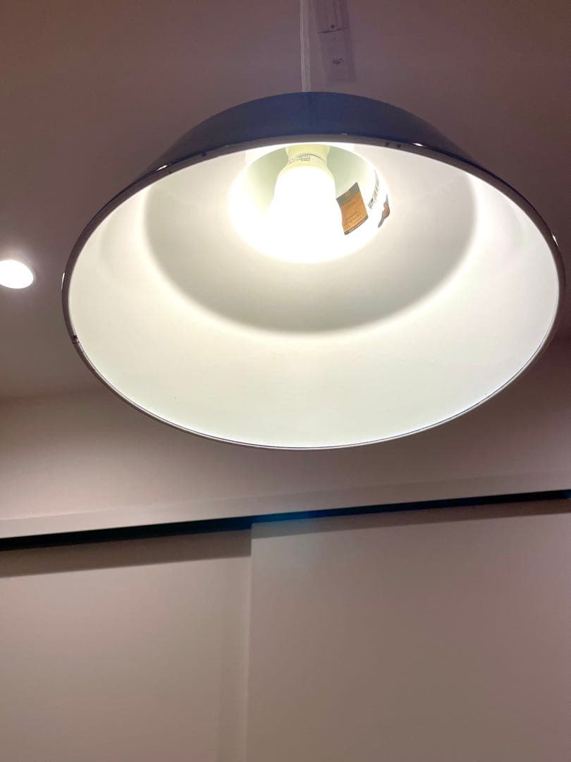 【名作】ルイスポールセン ヴィンテージ ホーロー ペンダントライト 黒 1954