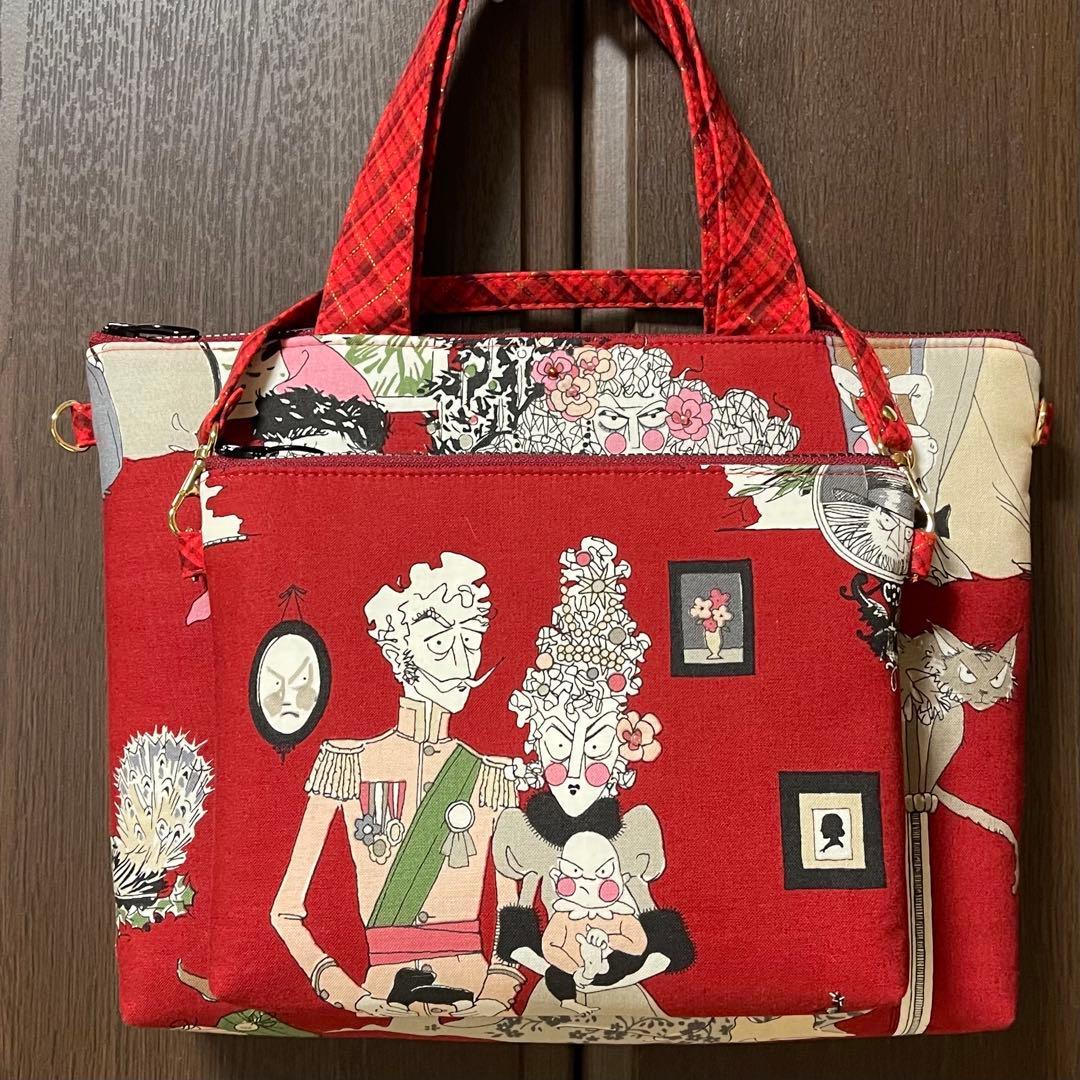 ♡ クリスマスで2個♡ハンドメイド　アレキサンダーヘンリー