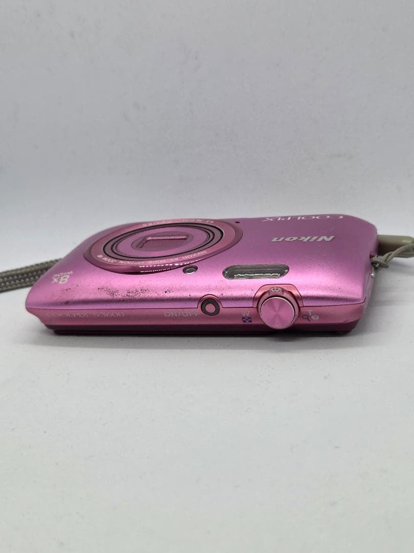 【スマホ転送OK】ニコン Nikon COOLPIX S3600 ピンク