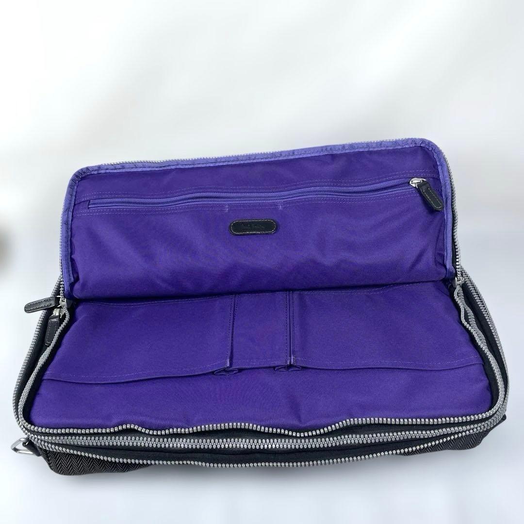 Paul Smith ★ 美品 ポールスミス ビジネスバッグ 2WAY 2層
