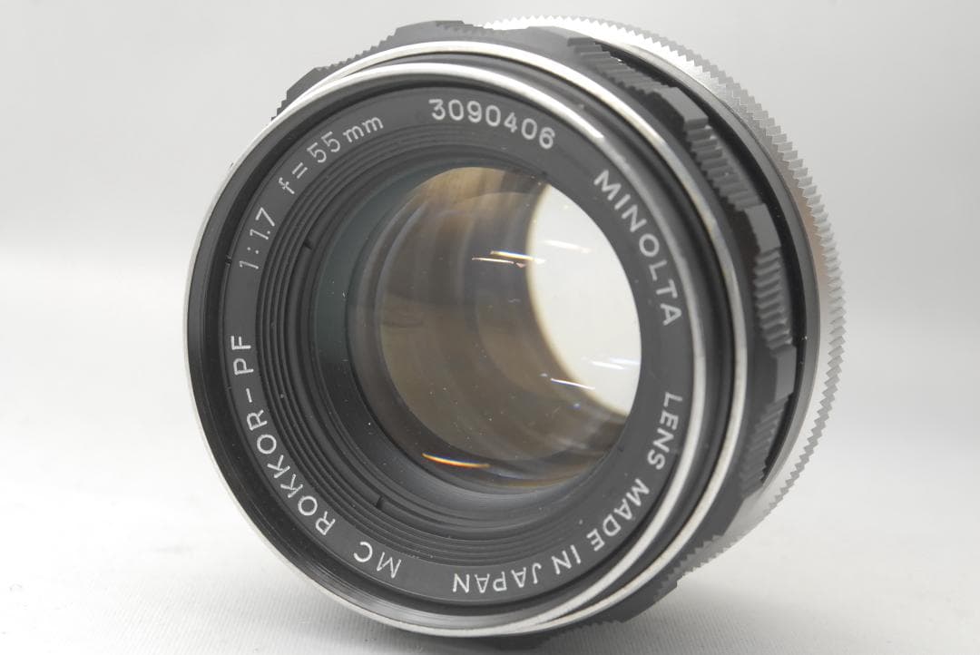 フィルムカメラ MINOLTA SRT101 ROKKOR-PF 55mm f1.7