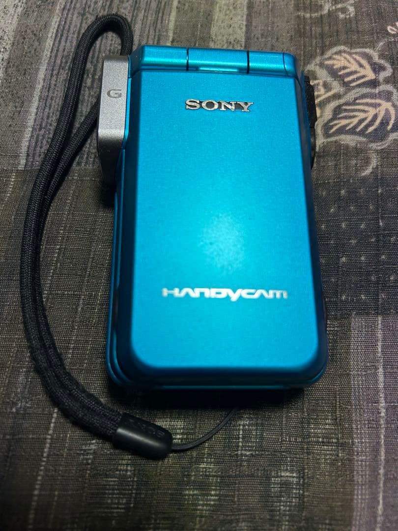 【中古】SONY ハンディカム 防水カメラ HDR-GW77V ブルー