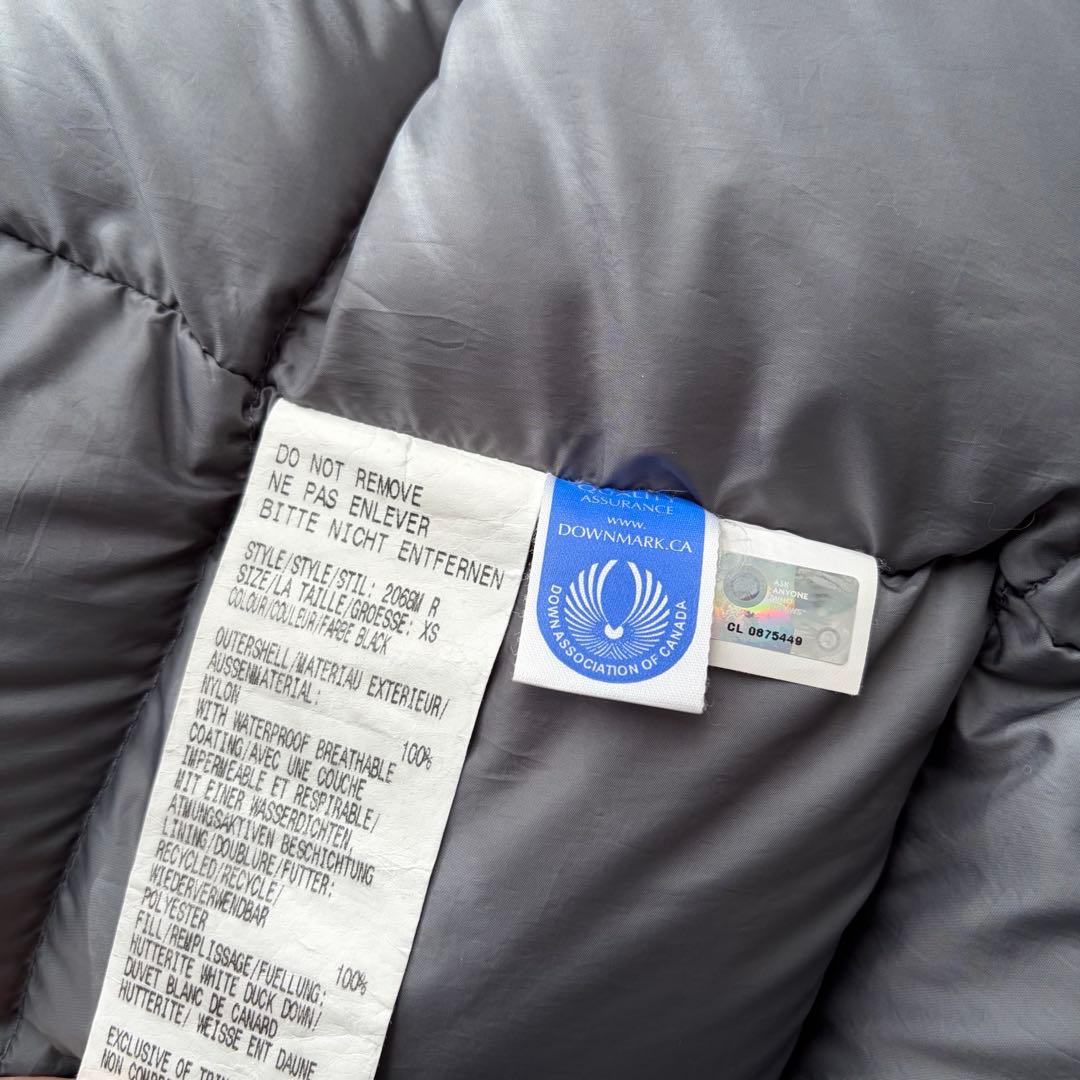 【美品✨希少】カナダグース　マウンテニアジャケット　ダウン　黒　M相当　ダウン