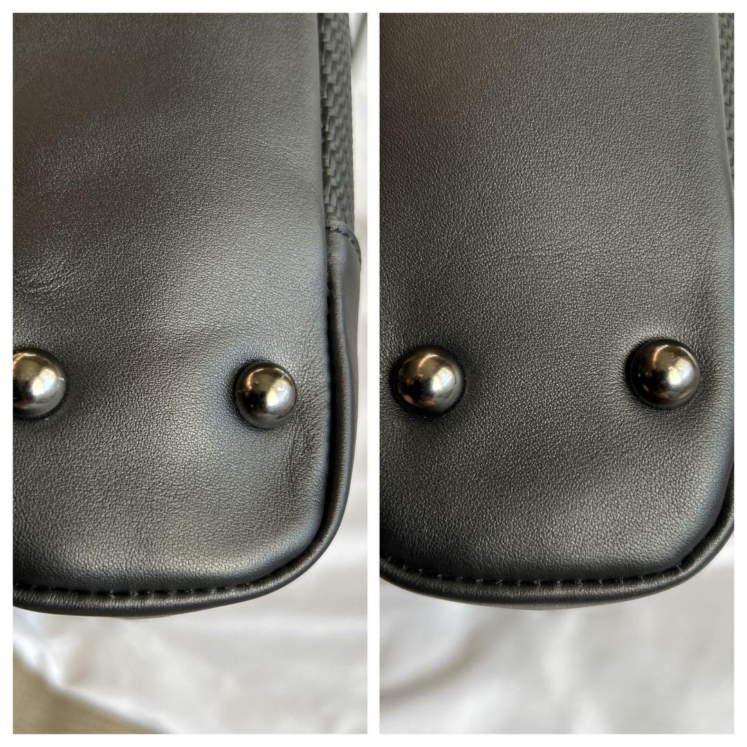 【未使用】ムッシュニコル エクストラ 2way レザーブリーフケース 黒 希少