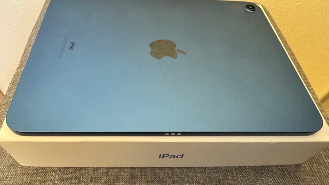 極美品 iPad 第10世代 64GB Wi-Fi ブルー バッテリー96.6%