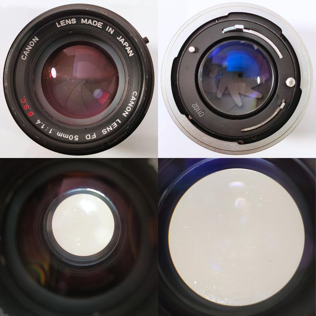 Canon F-1 後期 / FD 50mm f1.4 s.s.c.