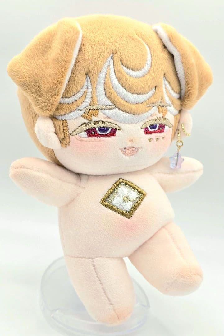 自作 無属性 ぬいぐるみ にんまりわんこくん15cm