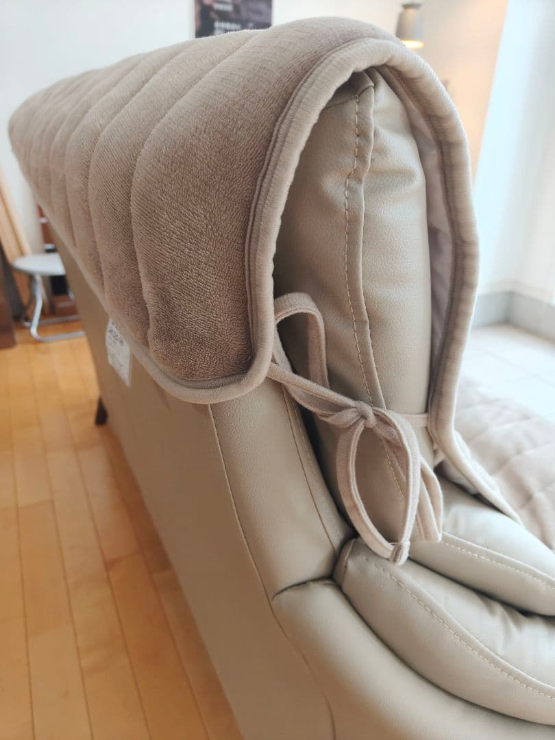 【使用3ヶ月・極美品】ニトリ 3人掛けソファ コウテイ3 Nシールド おまけ付