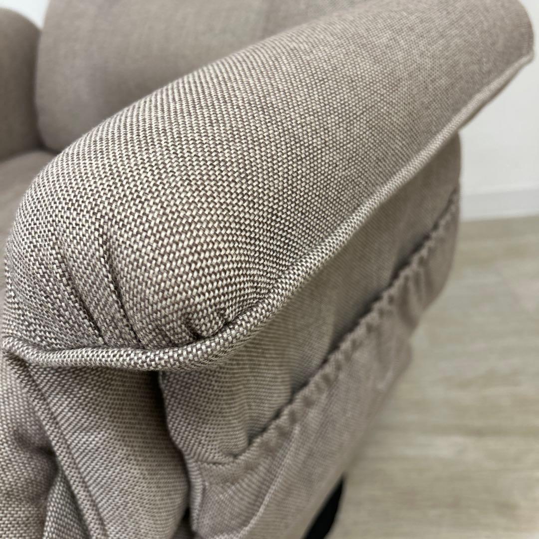 新品☆高座椅子 リクライニングチェア 回転椅子 1Pソファ ベージュ プレゼント