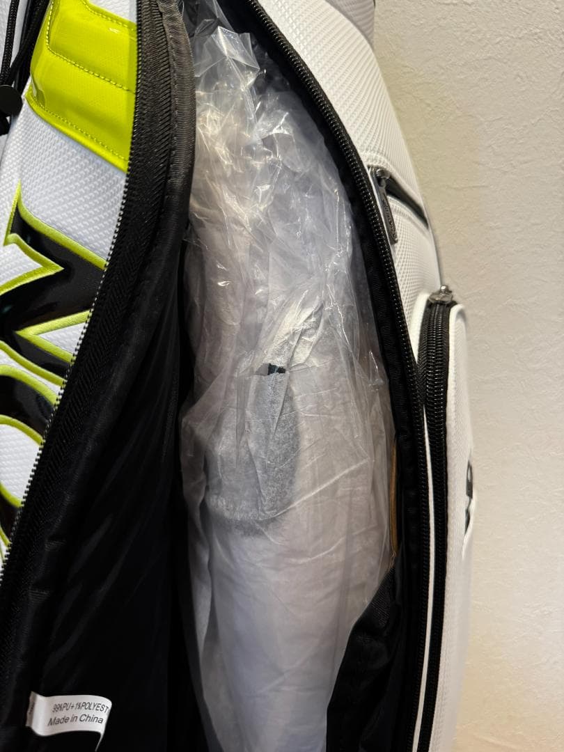 Srixon キャディバッグ ホワイト/イエロー GGC-S166 新品未使用