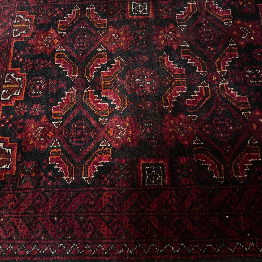 ウール製ペルシャ風ラグ 60x90cm