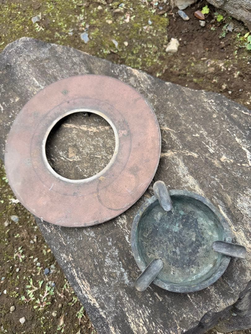 木製灰皿スタンド 昭和レトロ