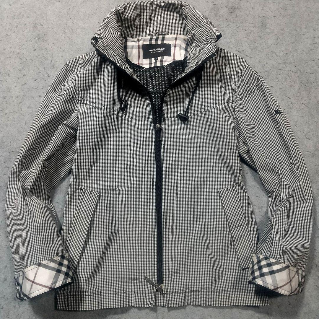 バーバリーブラックレーベル ナイロンジャケット ブルゾン 春 アウター