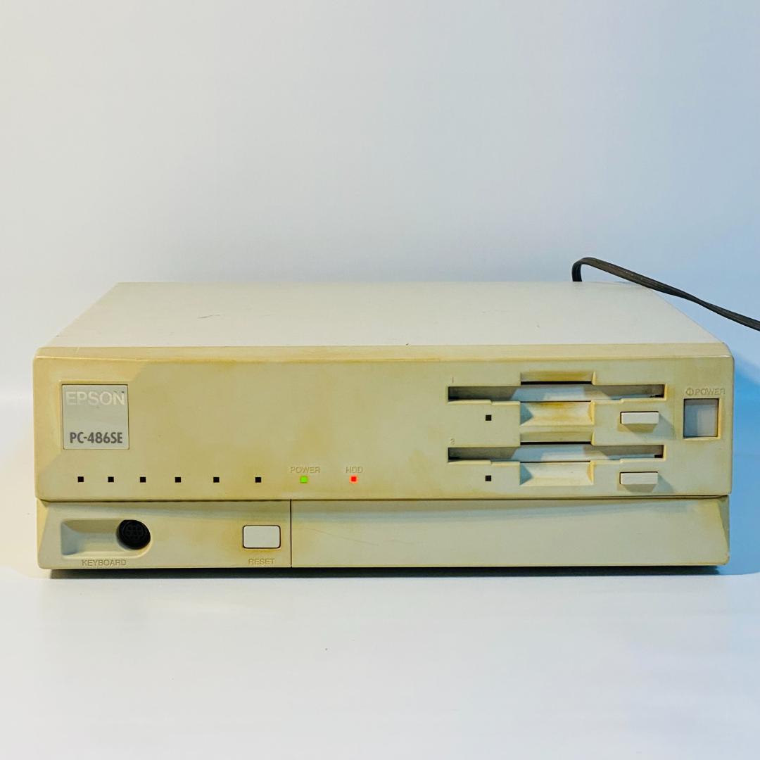 EPSON センコーエプソン パーソナルコンピュータ PC-486SE ジャンク