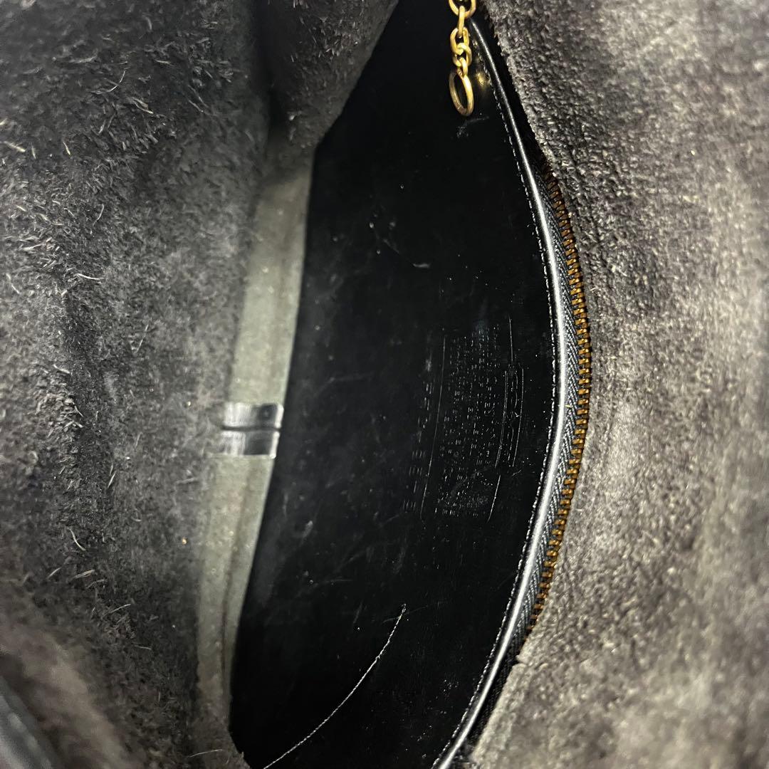 Old Coach ショルダーバッグ 9979 ブラック 黒 ターンロック