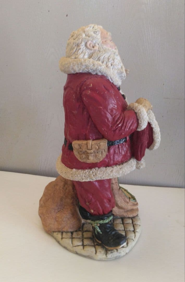 最終処分 80年代vintage 陶器クリスマス サンタクロース