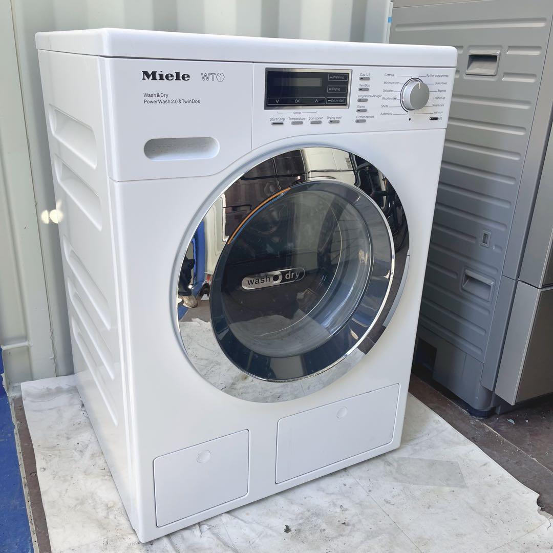 送料無料！ミーレ WTH120 ツインドス 熱乾燥搭載 高級ドラム式洗濯機