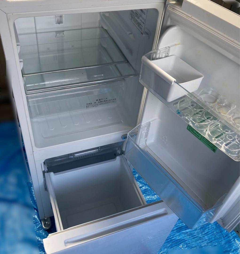 【可動品】Hisence ノンフロン冷凍冷蔵庫　HR-G13B-W 134L