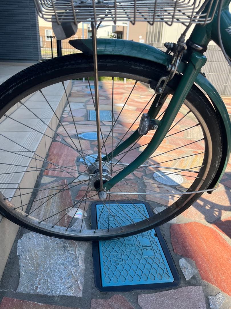 【宮城県仙台市限定】ブリヂストン　自転車　サイズ26 EB63LT グリーン