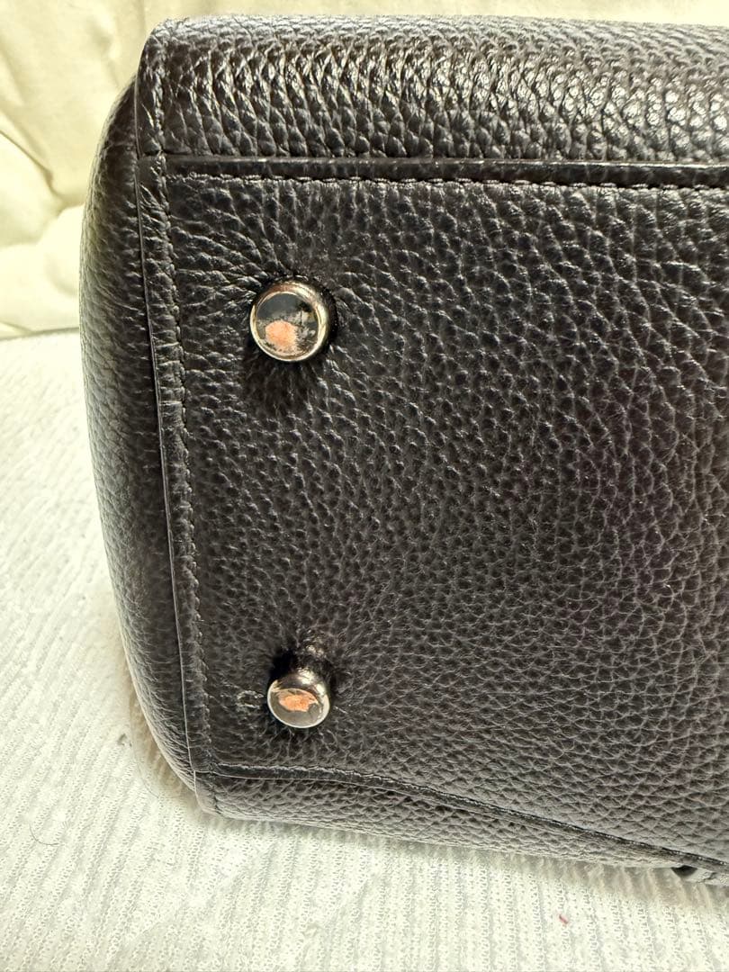 COACH 黒 レザー トートバッグ