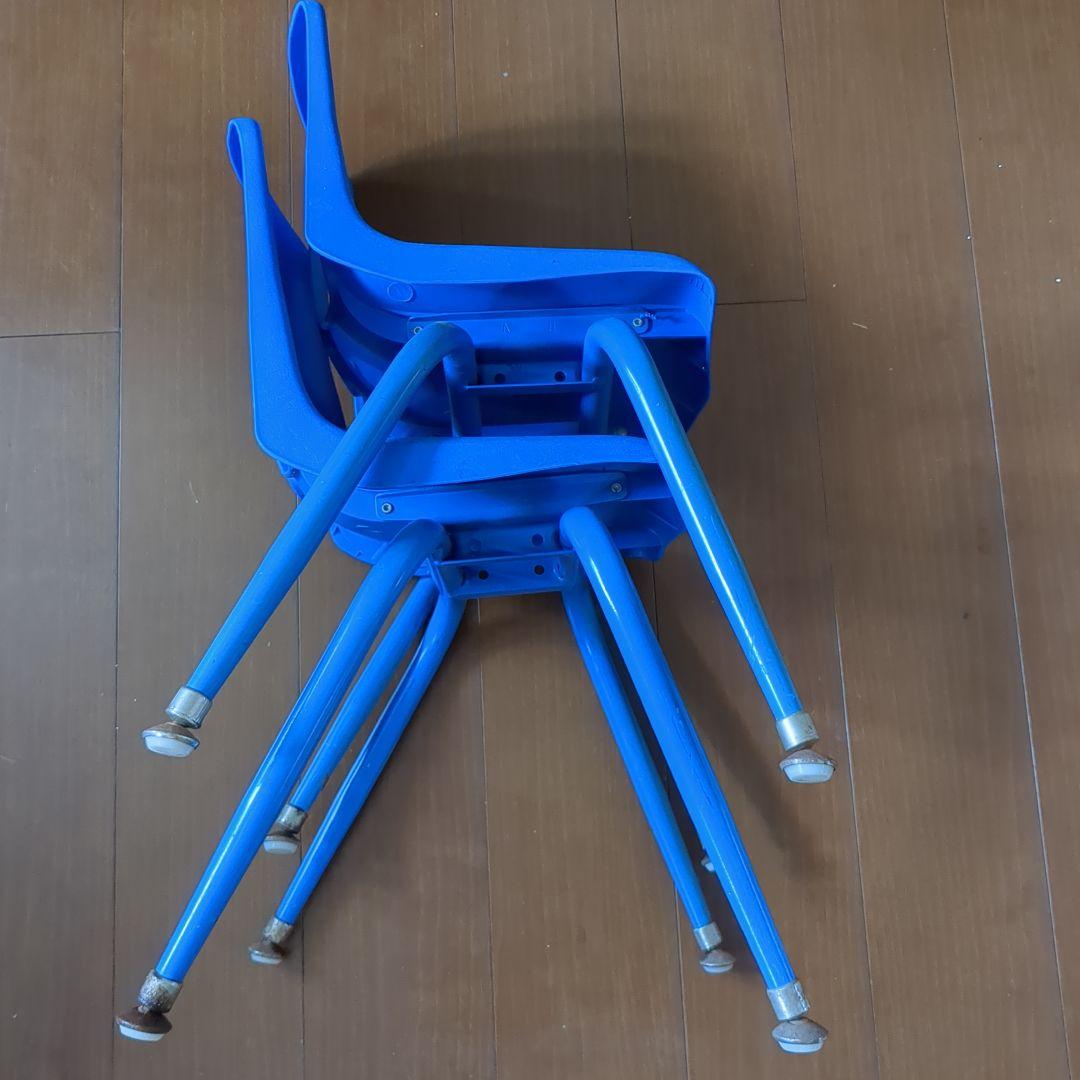 スタッキングチェア 2脚 メキシコ レトロ ポップ アンティーク ヴィンテージ