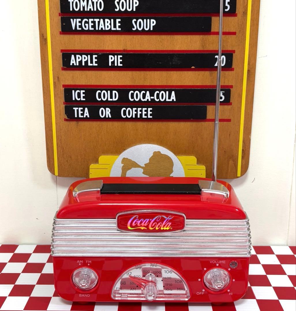 コカコーラ　Coca-Cola ビンテージラジオ　完売品　レトロ