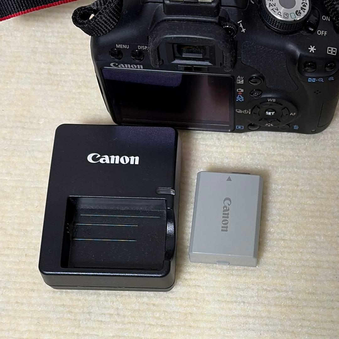 【ジャンク品】Canon EOS Kiss X3 レンズ.バッテリー.充電器他
