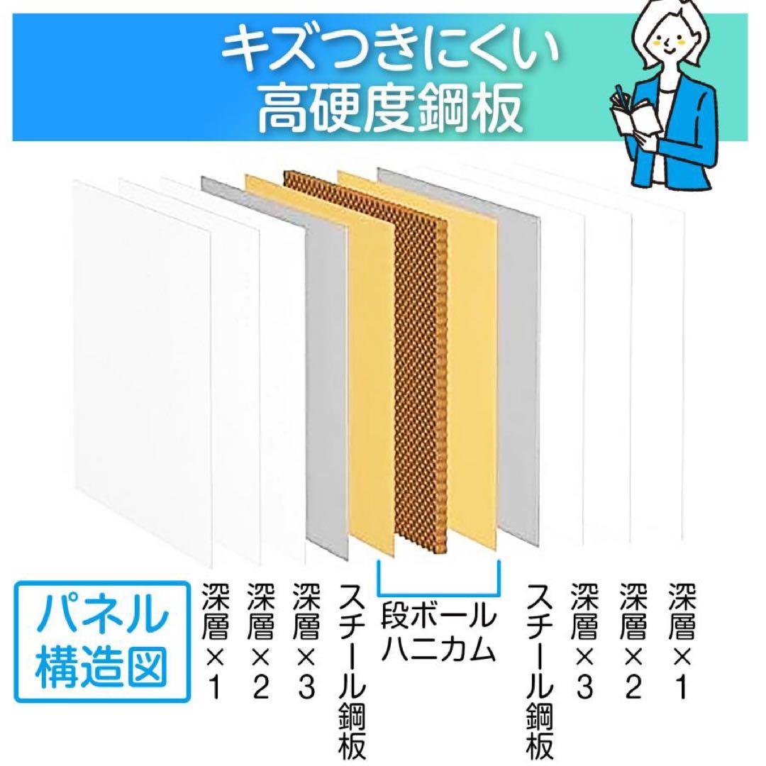 【新品】ホワイトボード ホワイト 1200×900 両面 回転式 キャスター付き