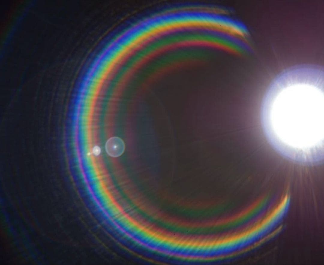 【虹色美フレア】PENTAX Super Takumar 55mm f1.8