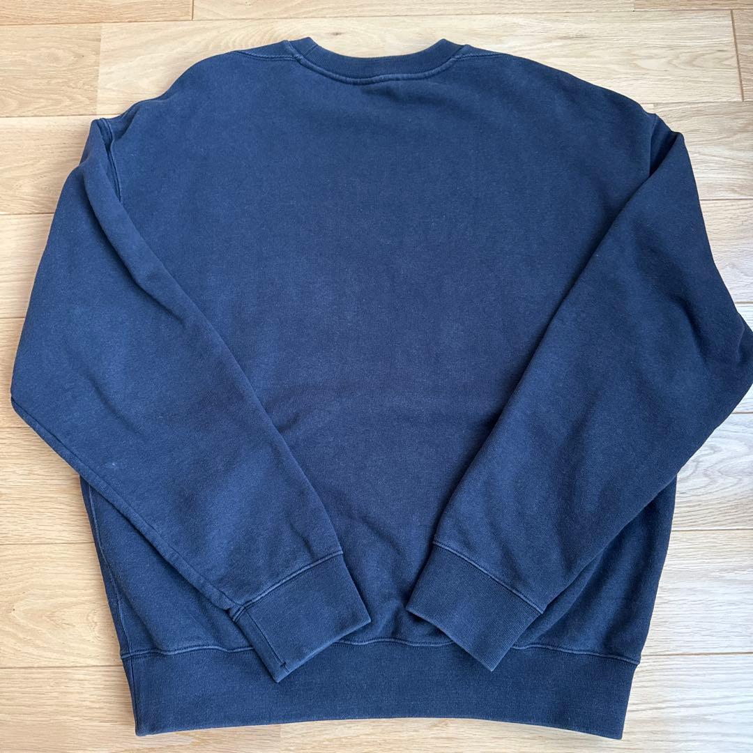 【定番BOXシルエット】JIL SANDER+ ネイビー クルーネックスウェット