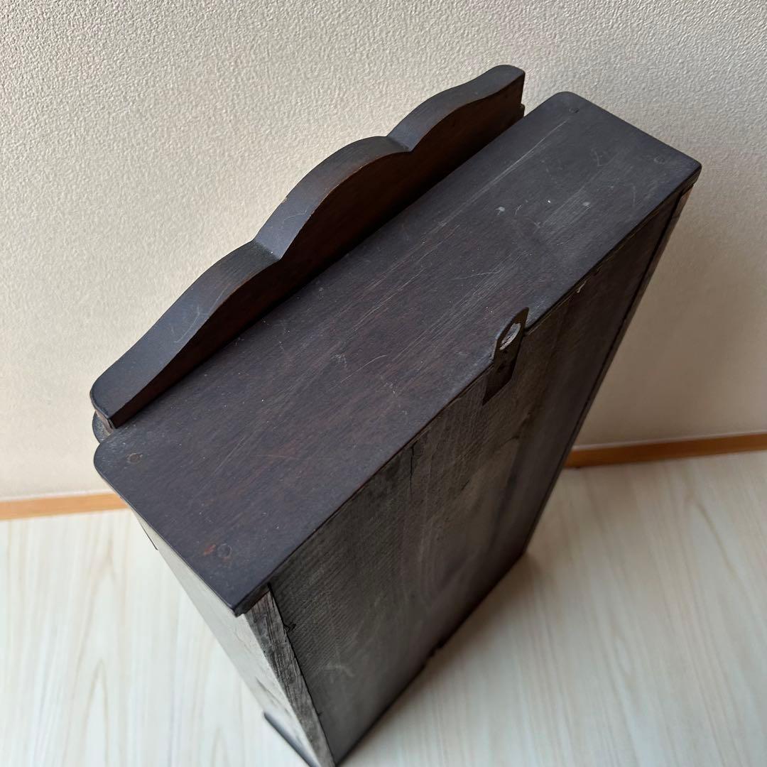 古民具　柱時計ゼンマイ式　昭和レトロ　愛知時計　稼働