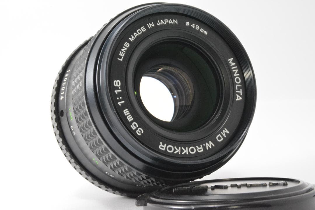 ■ 美品 ■ミノルタ　MINOLTA MD W.ROKKOR 35mm F1.8