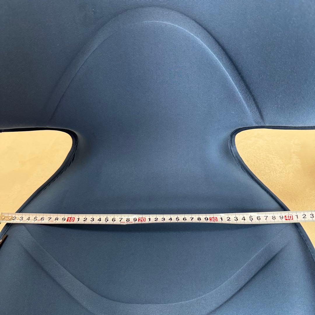 美品 MTG Style スタイル 座 椅子 ボディメイク シート スマート 青