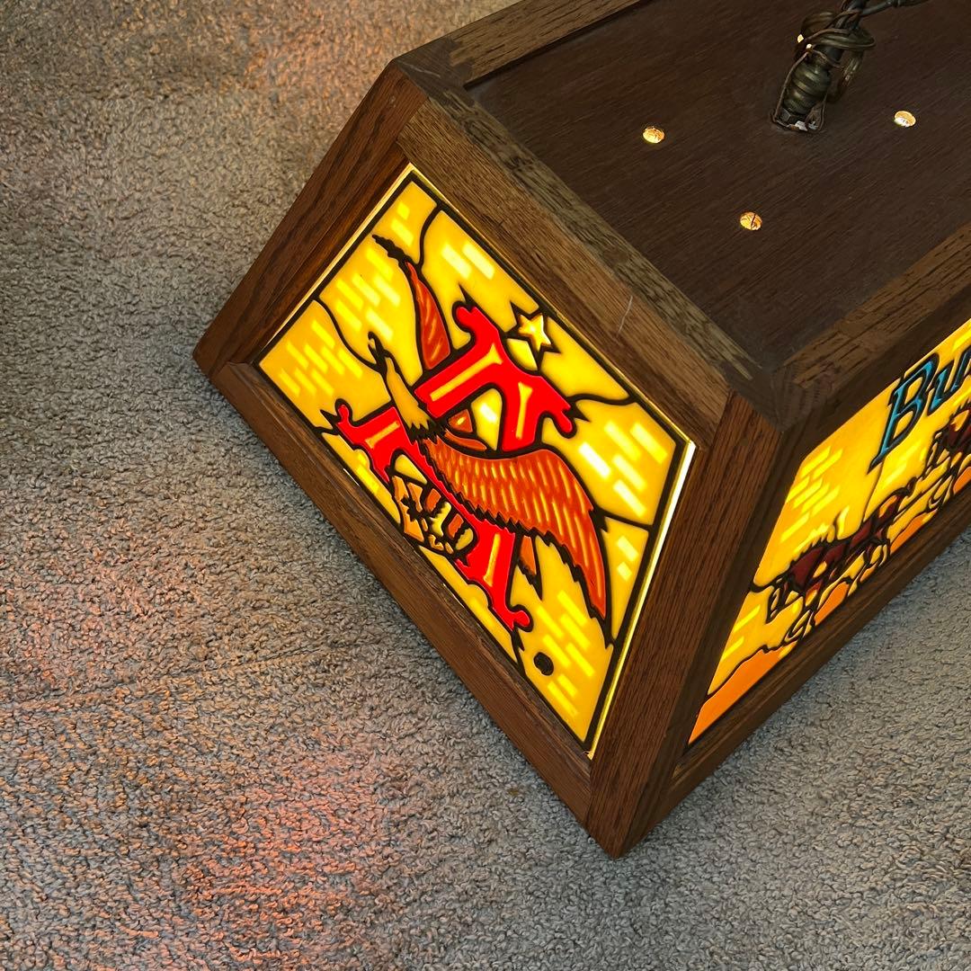 Budweiser プールバーライト ヴィンテージ ✨激レア✨馬車✨状態良好✨