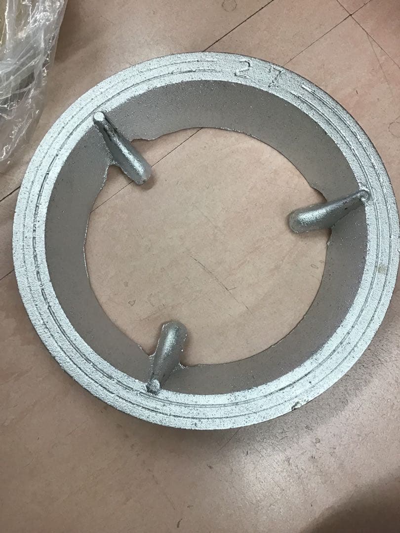 七輪　日本製　プラス　上置き鉄鋳物のセット　880