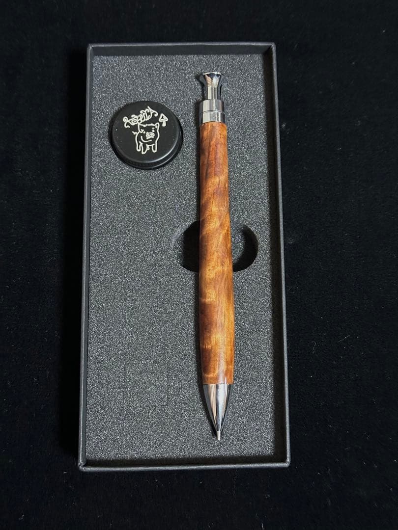 こぶた工房シャープペンシル 屋久杉極上杢0.5mm