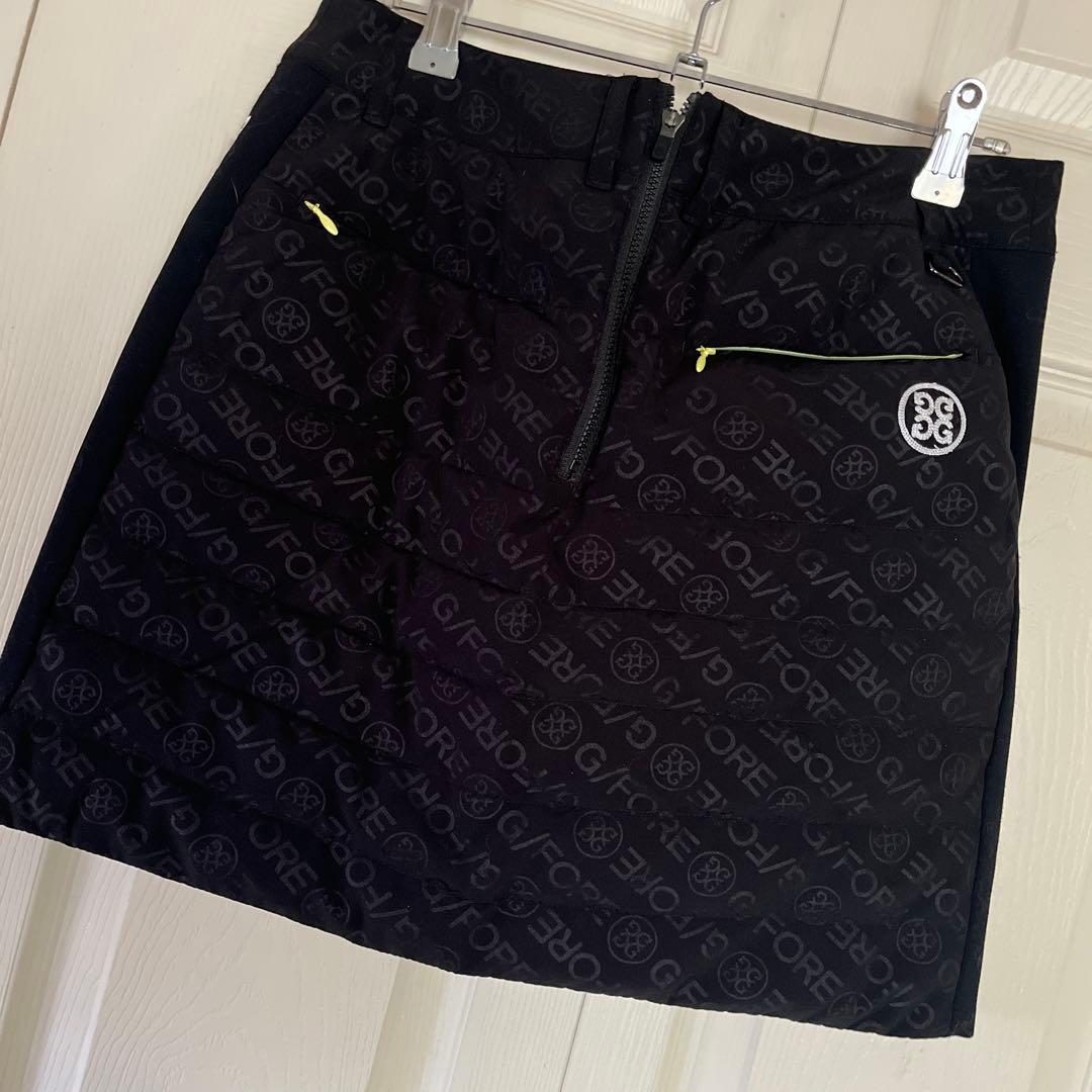 ❤️週末お値下げ　中綿入り　ダウン　ミニスカート　ブラック