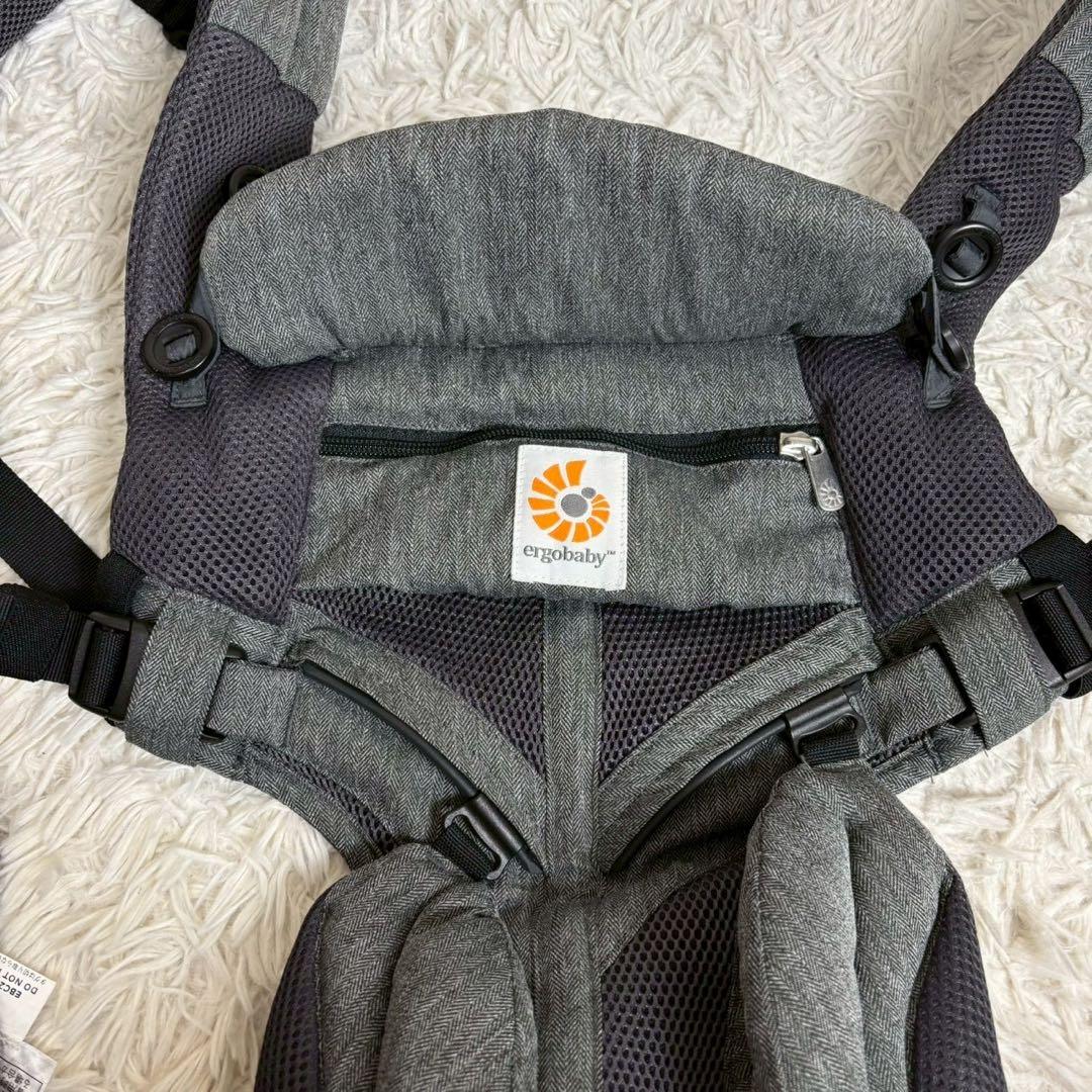 【未使用級】　エルゴ　オムニ360 クールエア　メッシュ　グレー　抱っこ紐