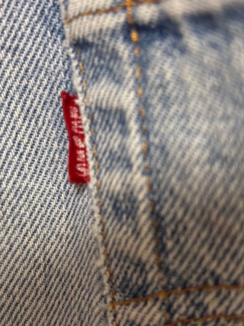 Levi's 501ライトブルー ストレートデニム赤耳