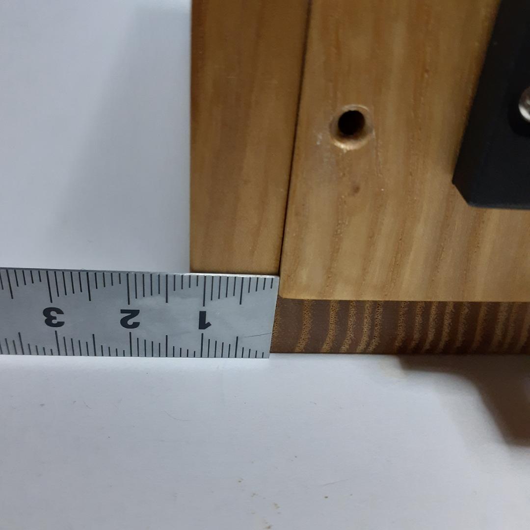 Peerless PLS-P830985　2way 自作タモ12mm厚1枚板使用