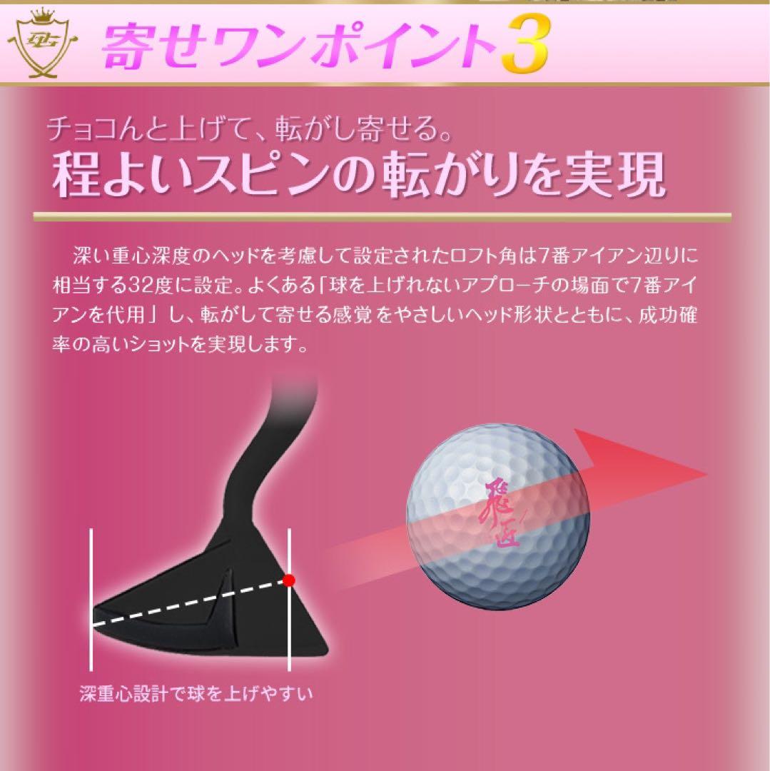 ラクに10打縮まる「お助けチッパー」新発売! ダイナミクス ツアーチッパーレディ