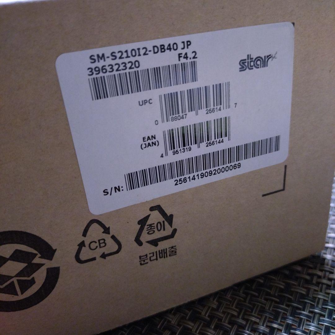スター精密 【SM-S210i モバイルレシート プリンター】✭新品②