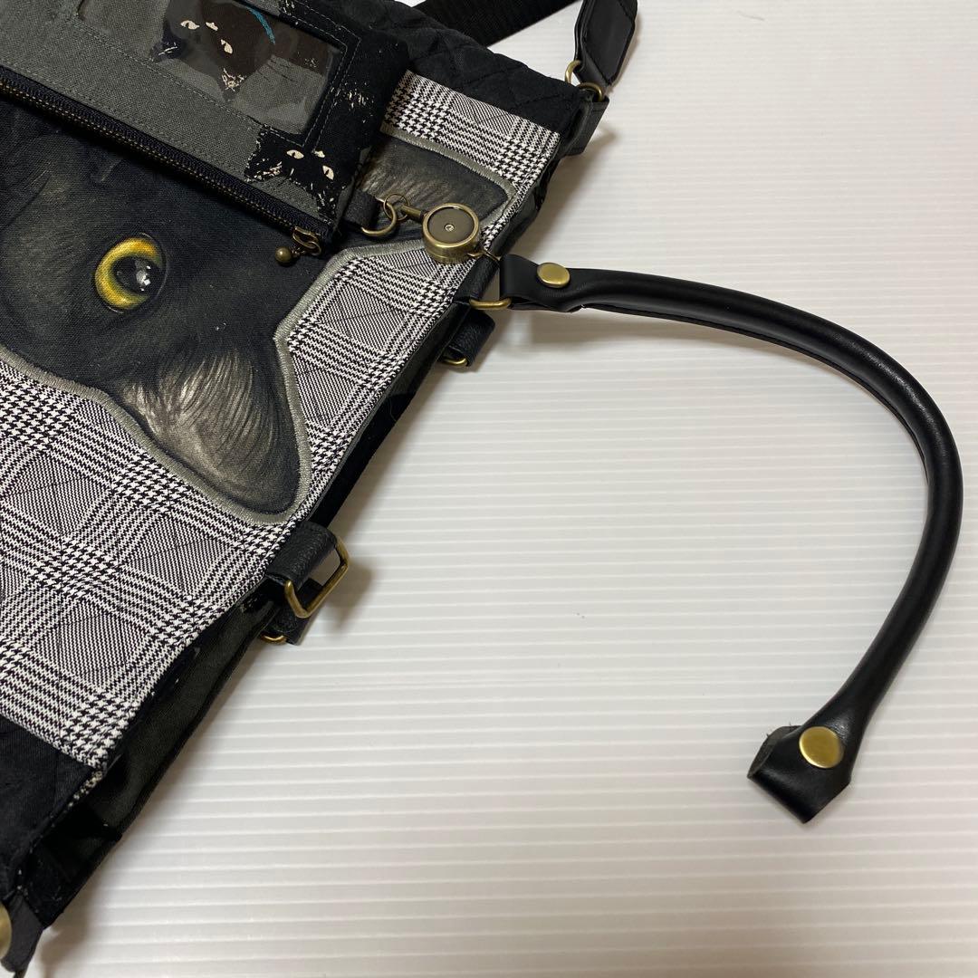 ☆*☆様 コヤンイサムチョン　ショルダートートバッグ　黒猫