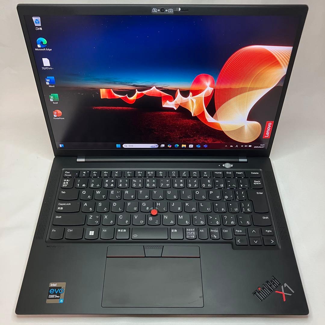 美品 X1 Carbon Gen9 11世代 i5 SSD オフィス2024