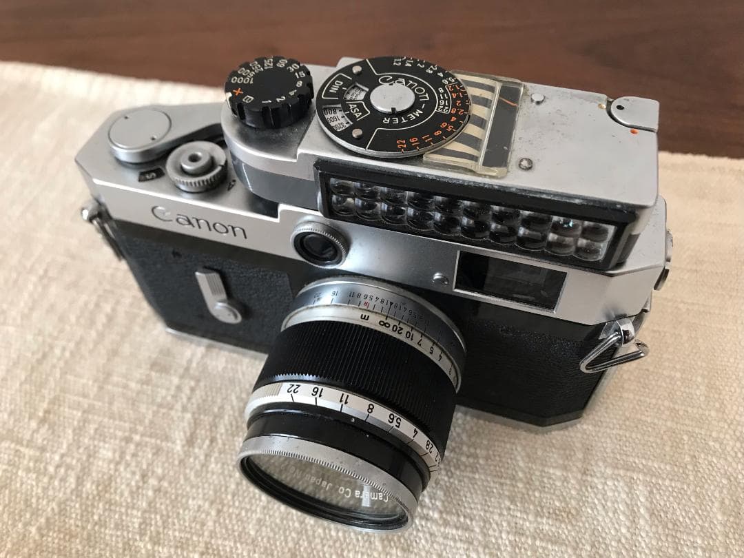 Canon P型 ポピュレール (Populaire) 1959製 本体＋付属品