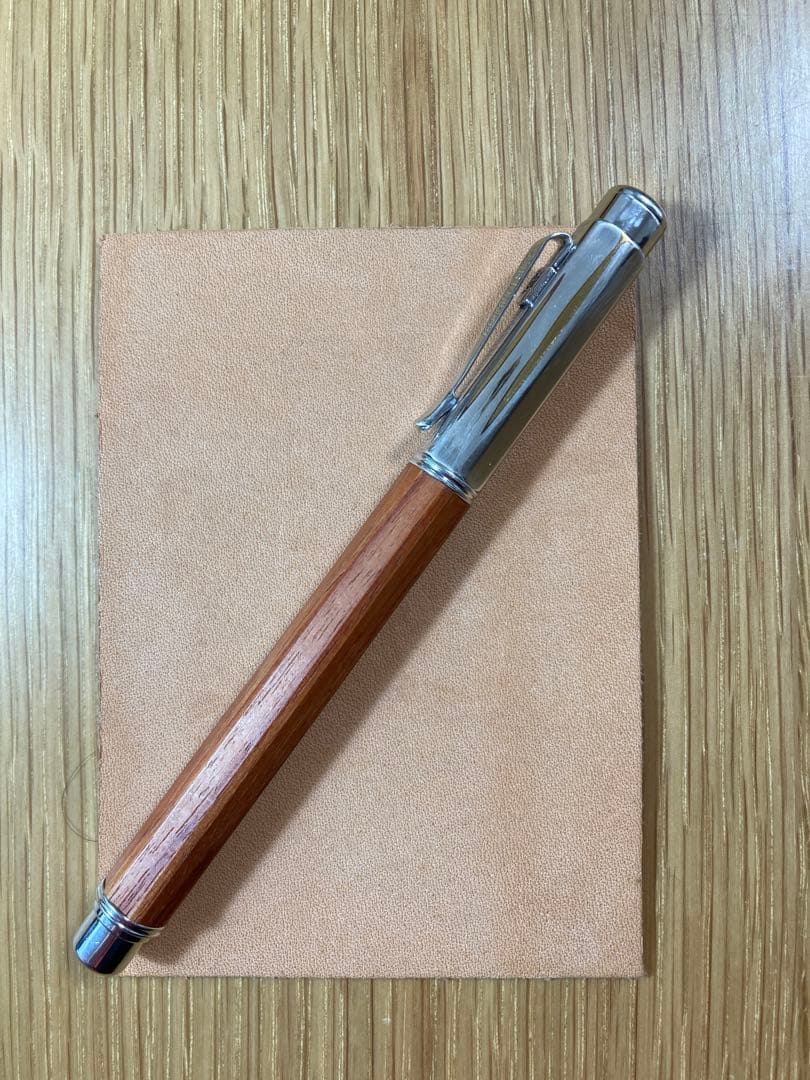 カランダッシュ　バリアス　万年筆　メットウッド