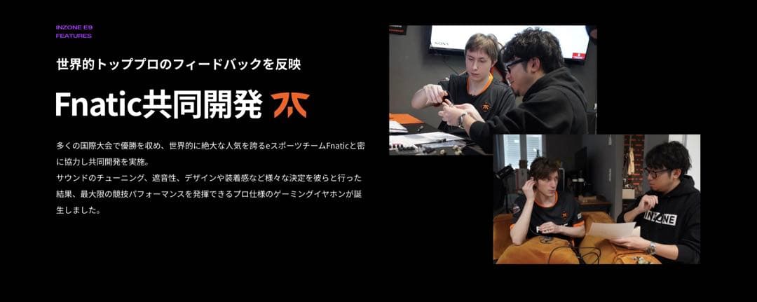 ソニー INZONE E9 (IER-G900) ゲーミングイヤホン