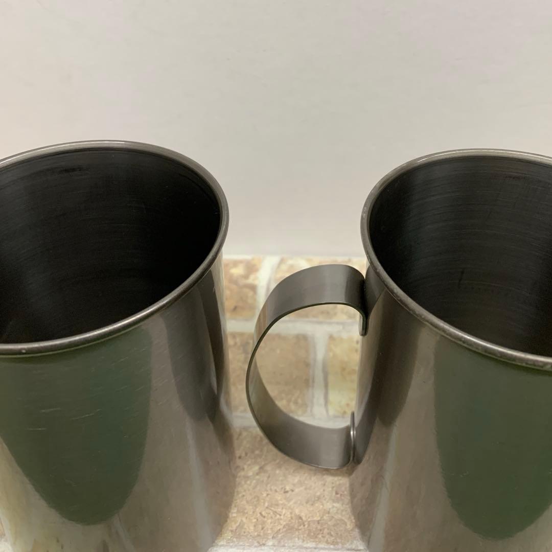 CAPTAIN STAG キャプテンスタッグ チタン製 ビアジョッキ 4コセット